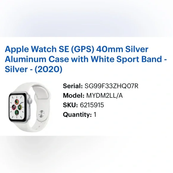 Apple Watch SE - Picture 2 of 5